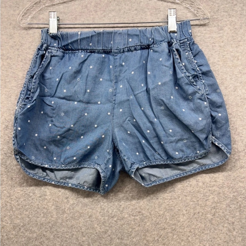 Thread & Supply High Waist Denim Blue Shorts